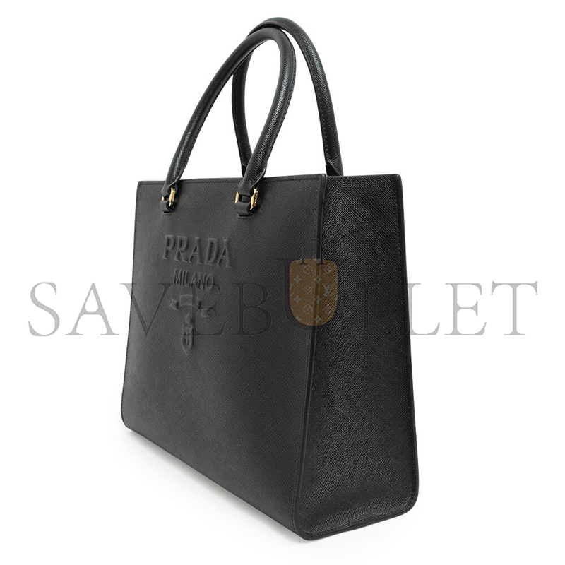 PRADA MEDIUM SAFFIANO LEATHER TOTE BAG 1BA337 (28*22*9cm)